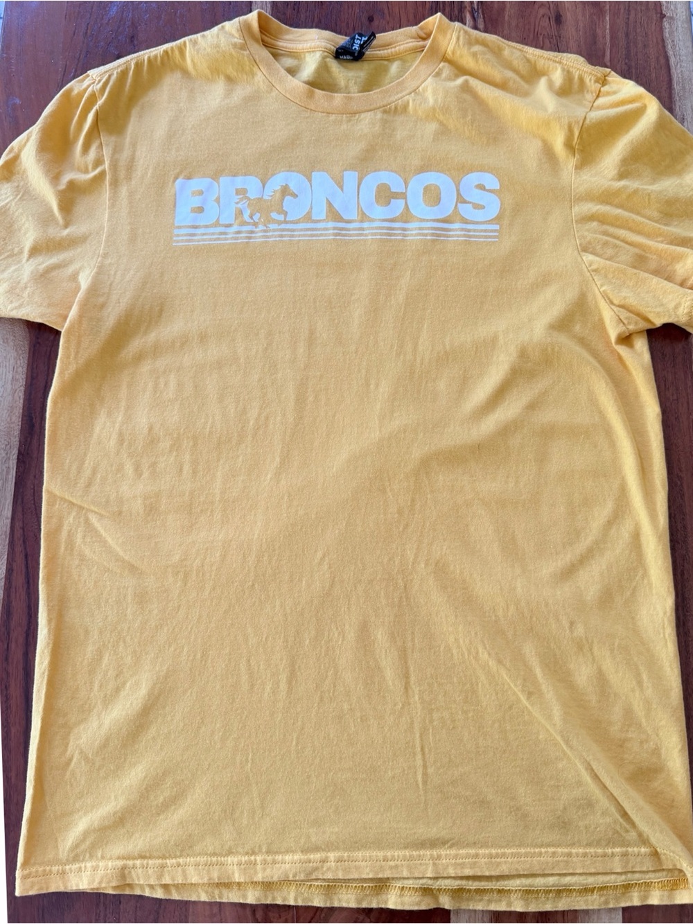 District Broncos Tee Shirt Size Medium